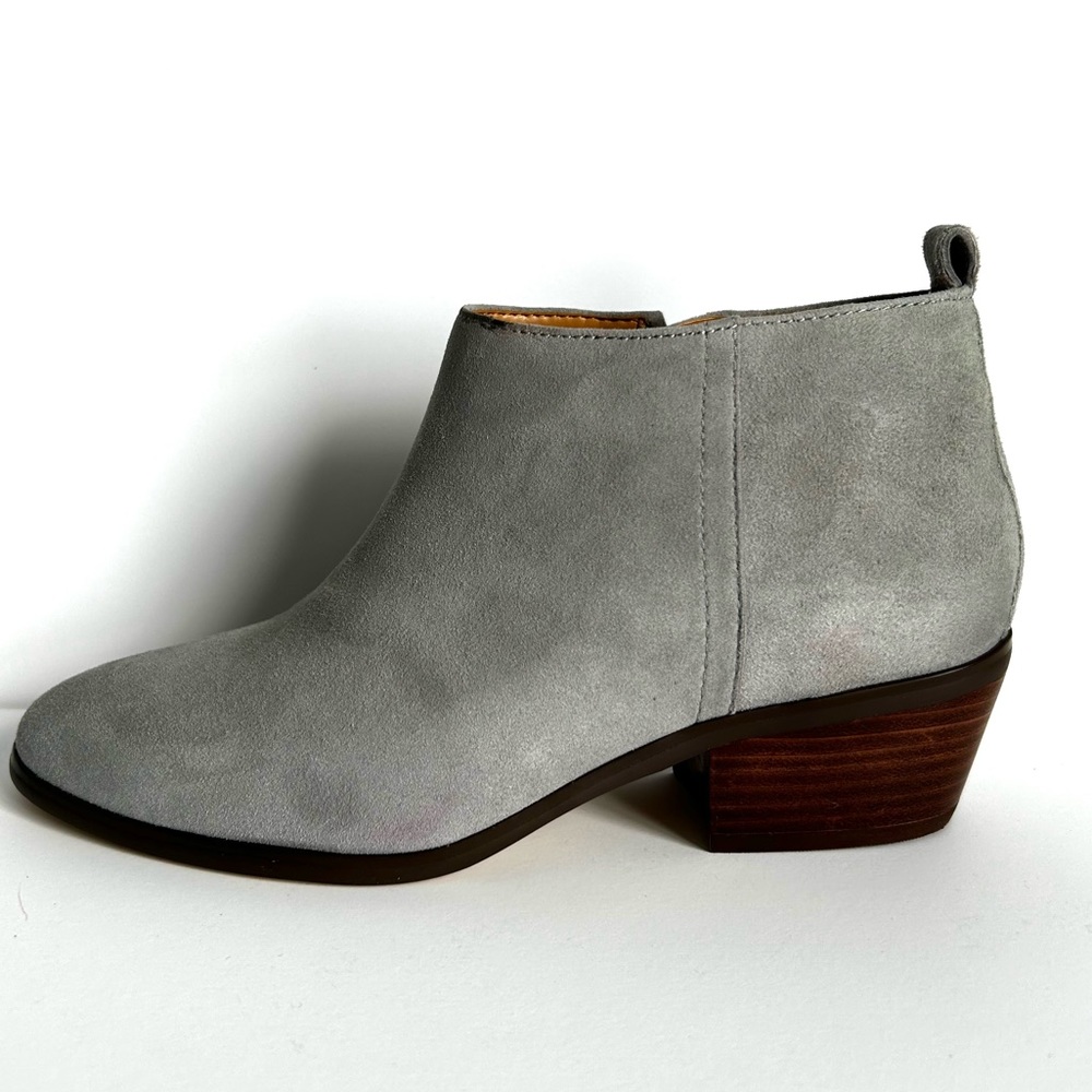 J. Crew Gray Ankle Boots
